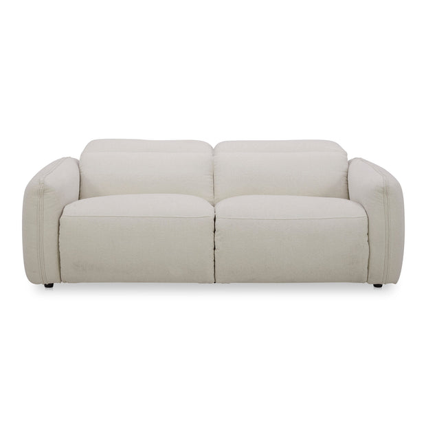 Moe's Home Collection Eli Warm White Power Recliner Sofa