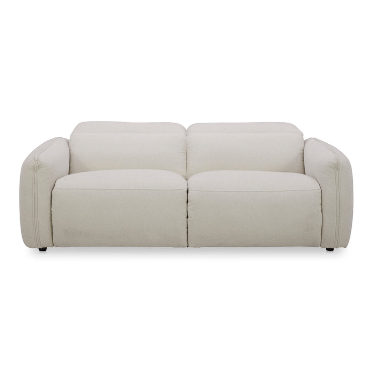 Moe's Home Collection Eli Warm White Power Recliner Sofa