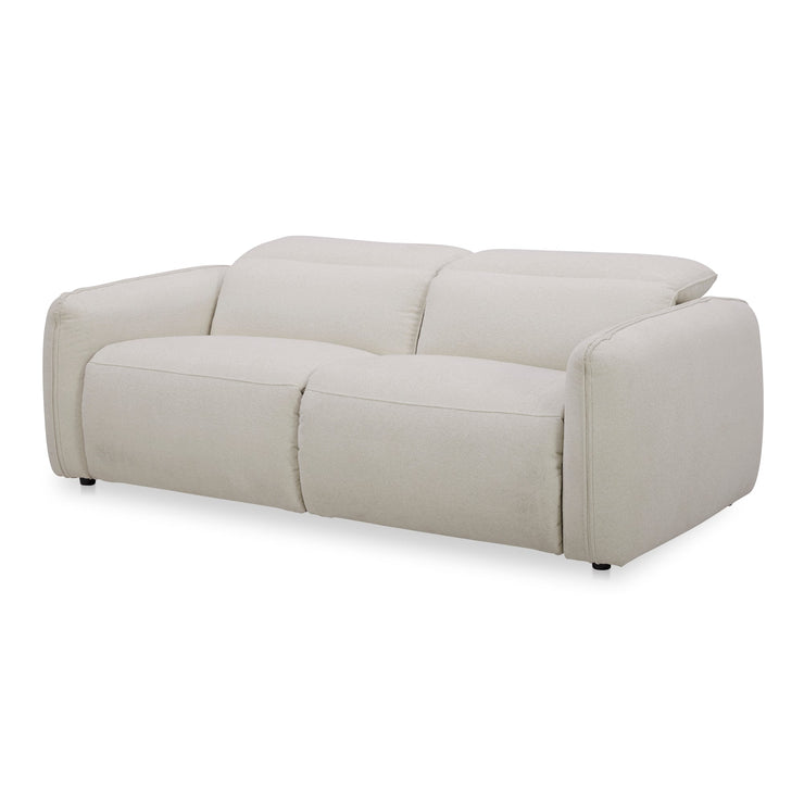 Moe's Home Collection Eli Warm White Power Recliner Sofa