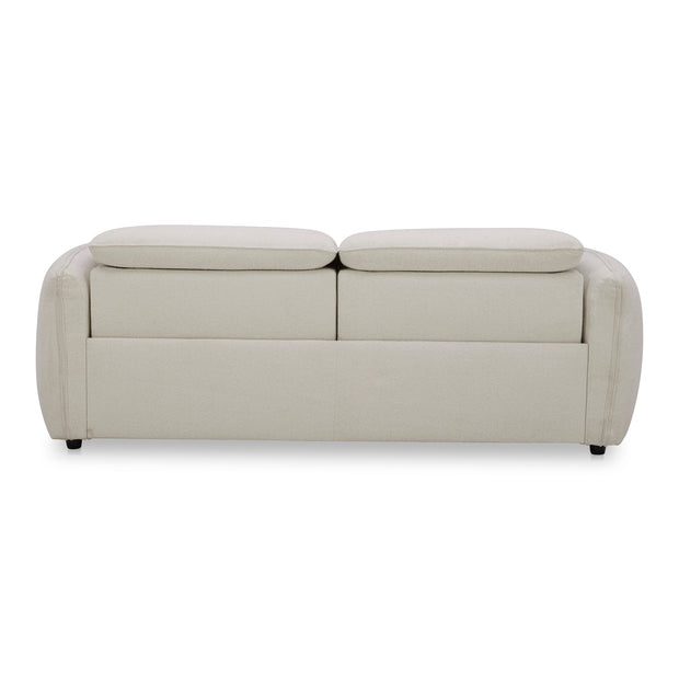 Moe's Home Collection Eli Warm White Power Recliner Sofa