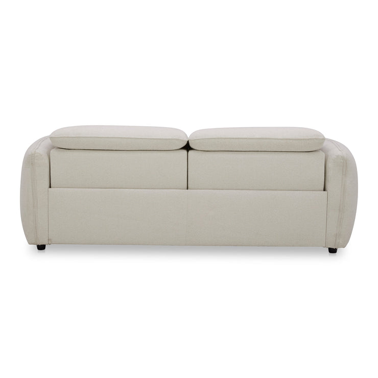 Moe's Home Collection Eli Warm White Power Recliner Sofa