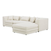 Moe's Home Collection Lowtide Lounge Warm White Modular Sectional