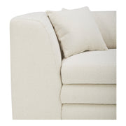 Moe's Home Collection Lowtide Lounge Warm White Modular Sectional