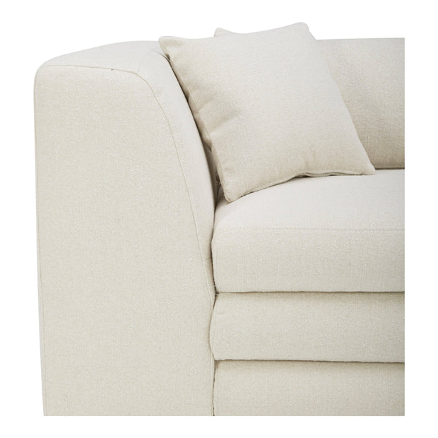 Moe's Home Collection Lowtide Lounge Warm White Modular Sectional