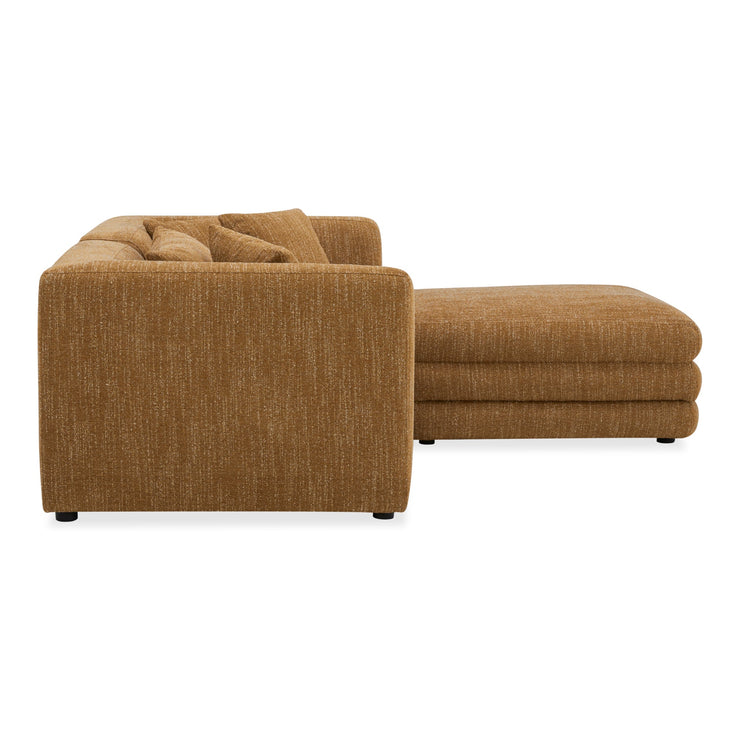 Moe's Home Collection Lowtide Nook Modular Amber Glow Sectional