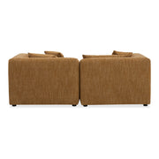 Moe's Home Collection Lowtide Nook Modular Amber Glow Sectional