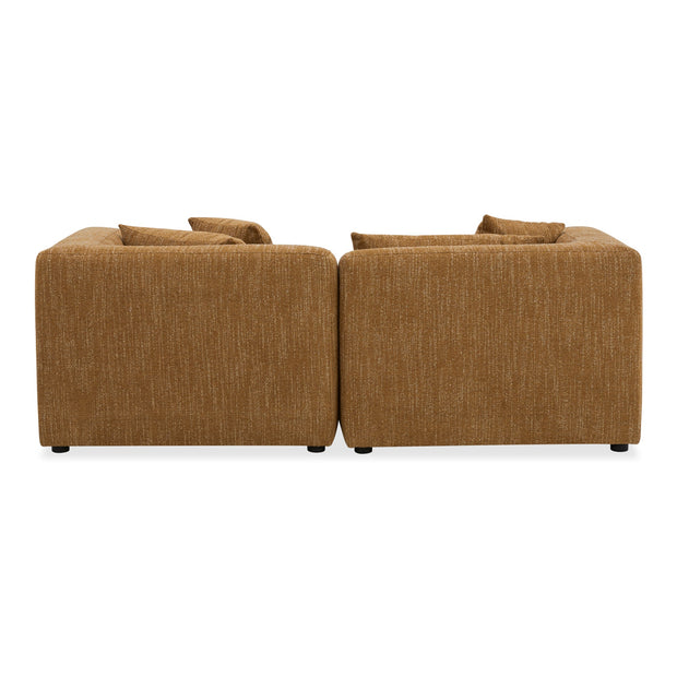 Moe's Home Collection Lowtide Nook Modular Amber Glow Sectional