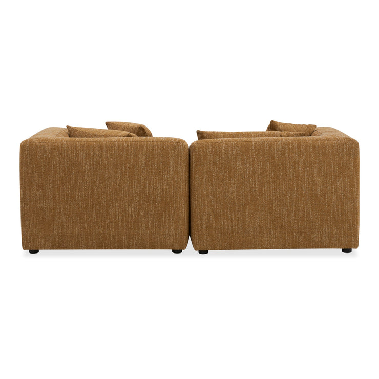 Moe's Home Collection Lowtide Nook Modular Amber Glow Sectional