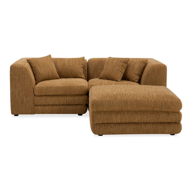 Moe's Home Collection Lowtide Nook Modular Amber Glow Sectional