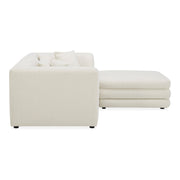 Moe's Home Collection Lowtide Nook Modular Warm White Sectional