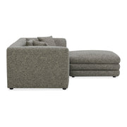 Moe's Home Collection Lowtide Nook Modular Stone Tweed Sectional