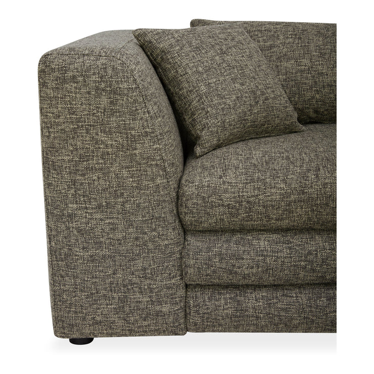 Moe's Home Collection Lowtide Stone Tweed Dream Modular Sectional