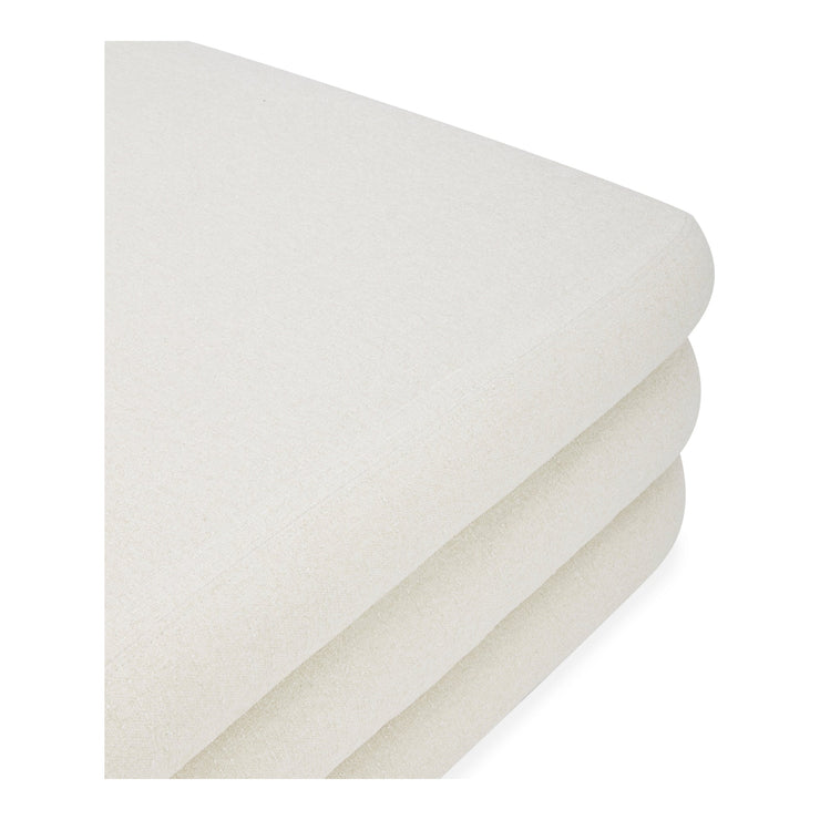 Moe's Home Collection Lowtide Modular Warm White Sofa