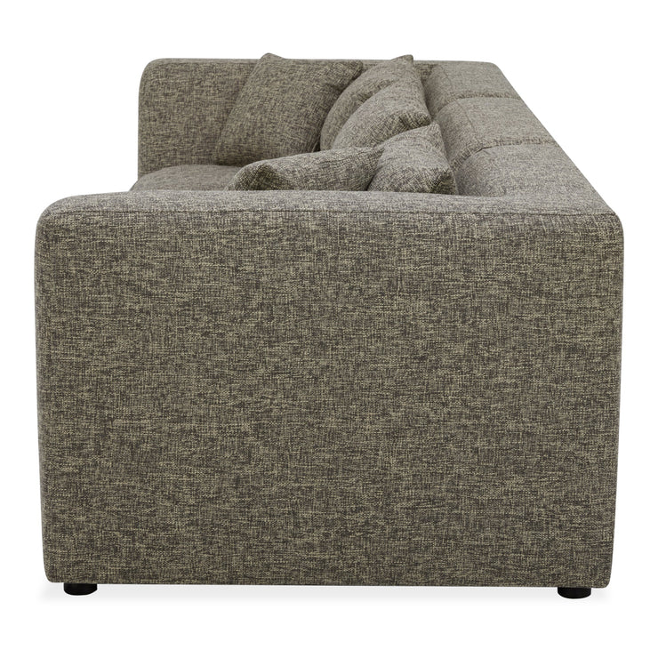 Moe's Home Collection Lowtide Modular Stone Tweed Sofa