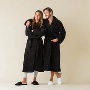 Kashwére Kapua™ Ultra Soft Onyx Cotton Velour Robe