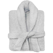 Kashwere Ultra Plush Ice Blue Signature Shawl Collar Robe
