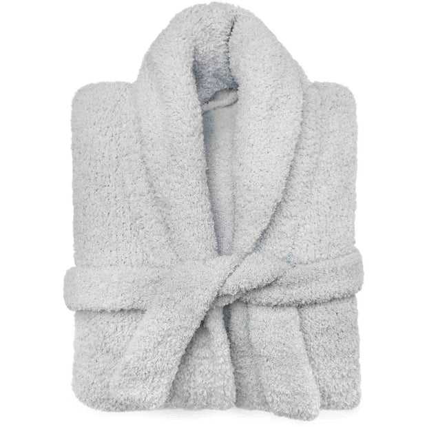Kashwere Ultra Plush Ice Blue Signature Shawl Collar Robe