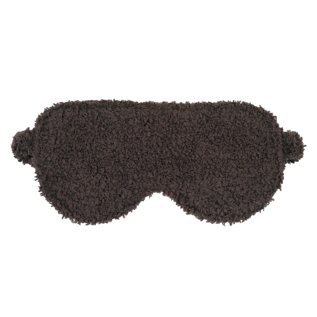 Kashwere Ultra Soft Walnut Plush Sleep Eye Mask