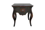 Casa Bonita Peruvian Hand-Painted Carved Wood Marqueza Nightstand