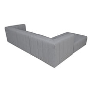 Moe's Home Collection Lyric Lounge Grey Modular Sectional
