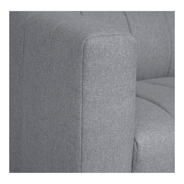 Moe's Home Collection Lyric Lounge Grey Modular Sectional