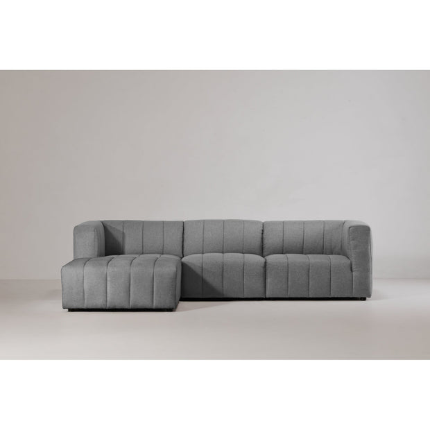 Moe's Home Collection Lyric Lounge Grey Modular Sectional