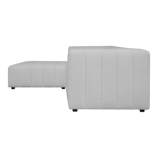 Moe's Home Collection Lyric Lounge Oatmeal Beige Modular Sectional