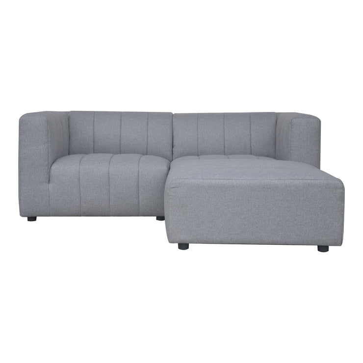 Moe's Home Collection Lyric Nook Grey Modular Sectional