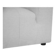 Moe's Home Collection Lyric Classic Oatmeal Beige L- Shaped Modular Sectional