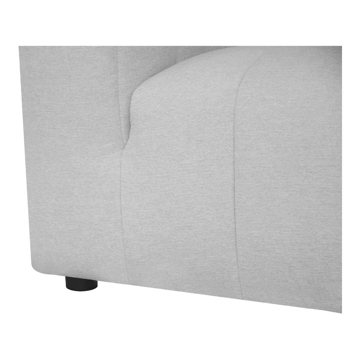 Moe's Home Lyric Dream Oatmeal Beige Modular Right-Facing Sectional