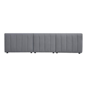 Moe's Home Collection Lyric Dream Grey Modular Left Facing Sectional