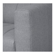 Moe's Home Collection Lyric Dream Grey Modular Left Facing Sectional