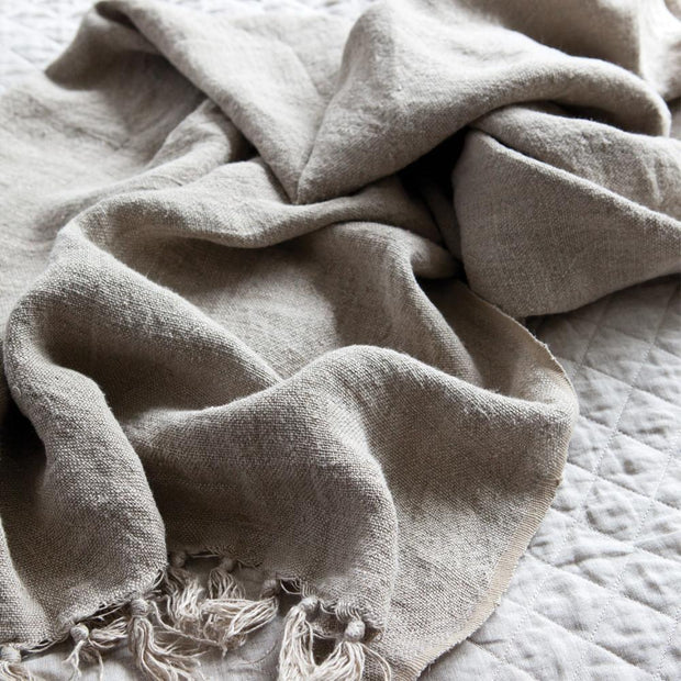 Pom Pom at Home Montauk Linen Blanket ~ Available in 7 Colors