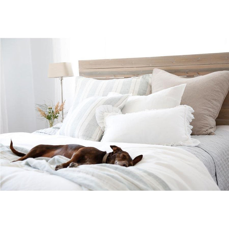 Pom Pom at Home Laguna Linen Striped Blanket ~ Available in 2 Colors