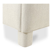 Moe's Home Collection Ichigo Light Grey Upholstered King Size Bed