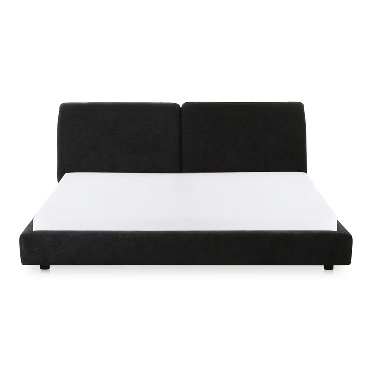 Moe's Home Collection Zeppelin Black Queen Bed