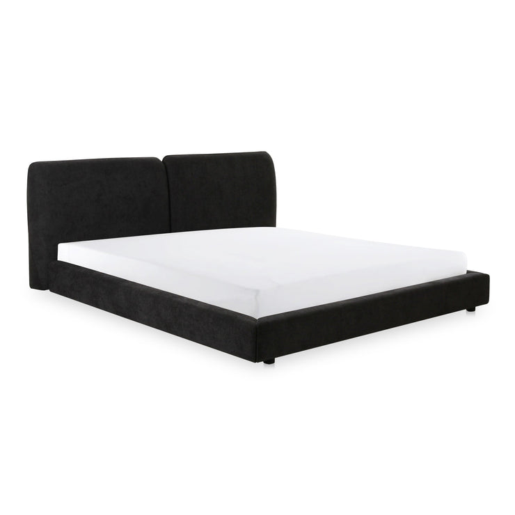 Moe's Home Collection Zeppelin Black Queen Bed