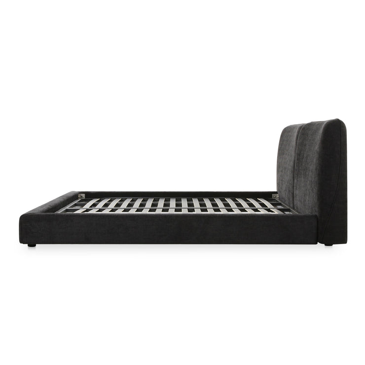 Moe's Home Collection Zeppelin Black Queen Bed