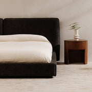 Moe's Home Collection Zeppelin Black Queen Bed