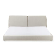 Moe's Home Collection Zeppelin White Queen Bed