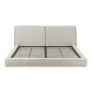 Moe's Home Collection Zeppelin White Queen Bed
