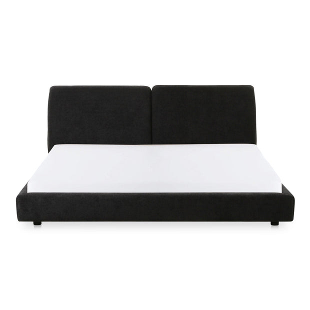 Moe's Home Collection Zeppelin  Heather Black King Bed