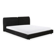 Moe's Home Collection Zeppelin  Heather Black King Bed