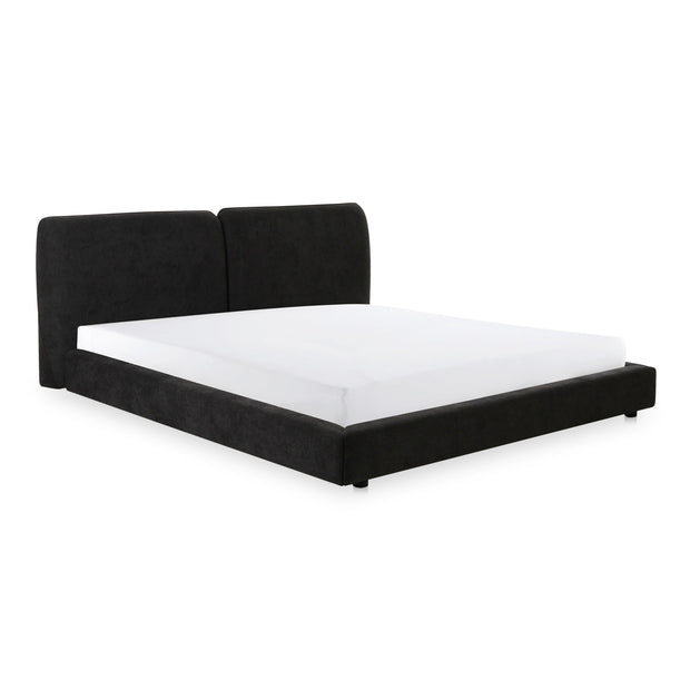 Moe's Home Collection Zeppelin  Heather Black King Bed