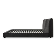 Moe's Home Collection Zeppelin  Heather Black King Bed