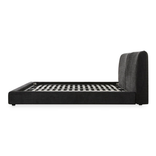 Moe's Home Collection Zeppelin  Heather Black King Bed