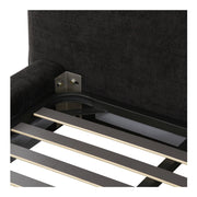 Moe's Home Collection Zeppelin  Heather Black King Bed
