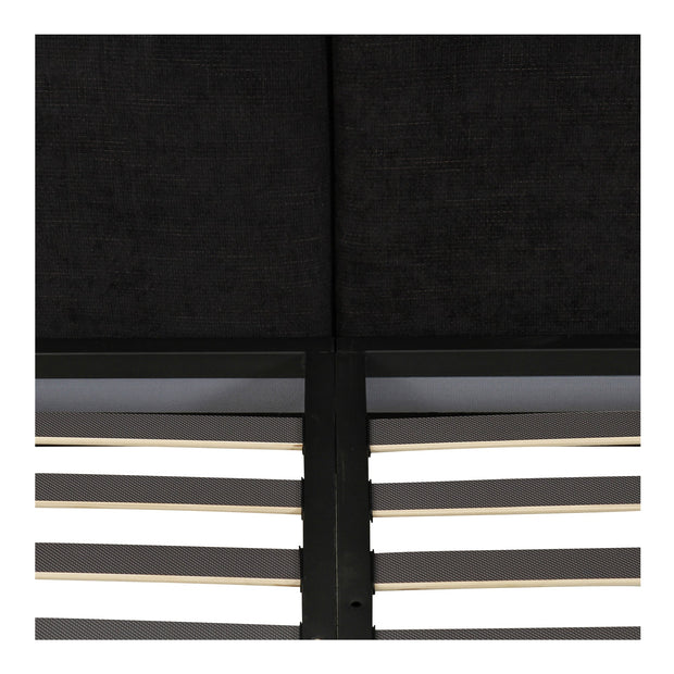 Moe's Home Collection Zeppelin  Heather Black King Bed