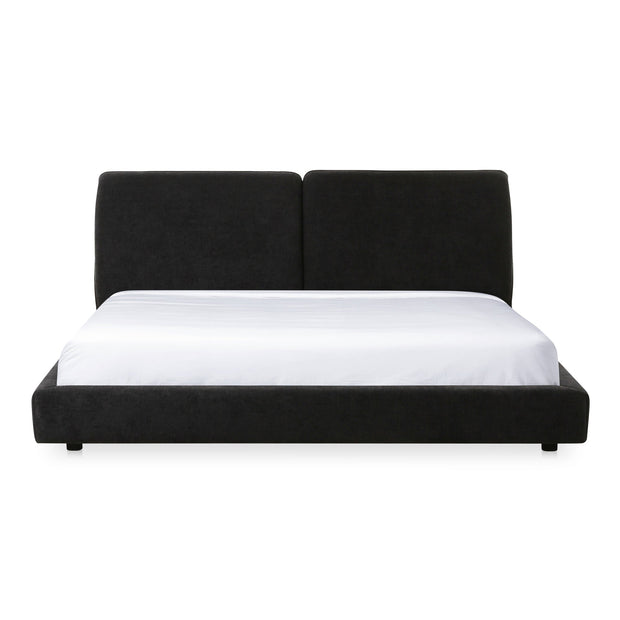 Moe's Home Collection Zeppelin  Heather Black King Bed