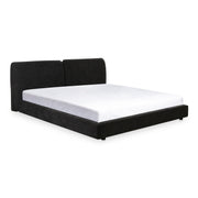 Moe's Home Collection Zeppelin  Heather Black King Bed